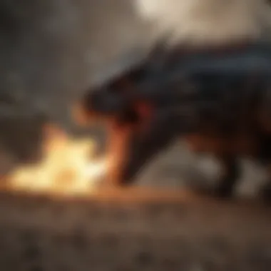 Magnificent The Imagery of Drogon: A Critical Analysis