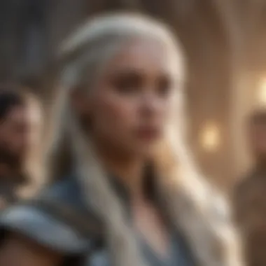 Daenerys: The Rise of a Leader Daenerys Targaryen showcasing her leadership