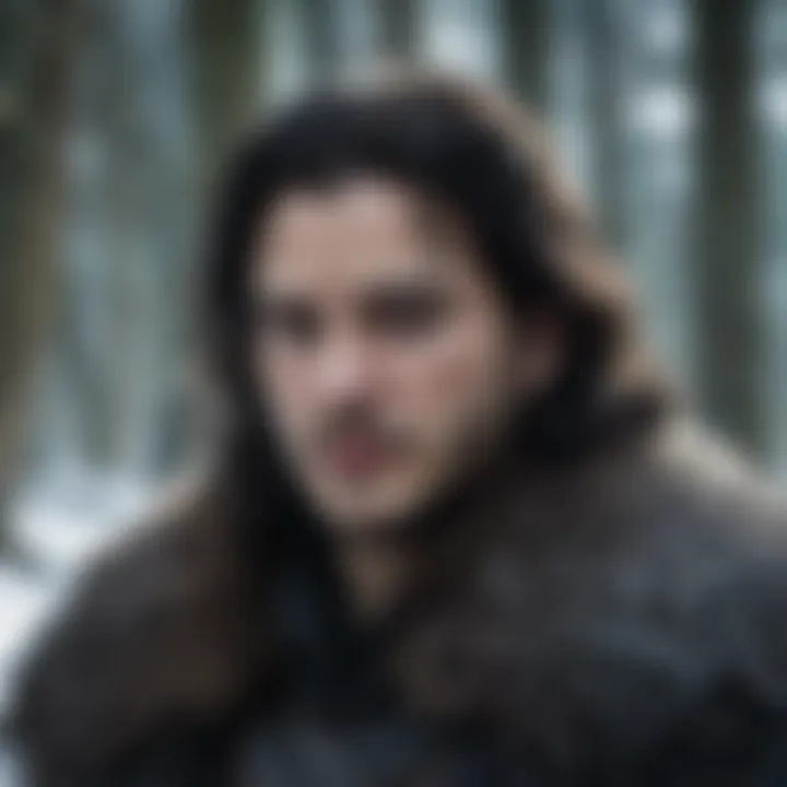 Jon Snow facing moral dilemmas in the wild