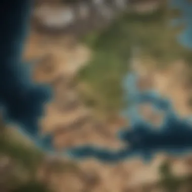 Westeros: The Land of Intrigue A detailed map of Westeros, illustrating the key locations featured in Season One.