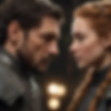 Character Relationships and Conflicts: A Visual Analysis A representation of character relationships and conflicts in the fourth installment