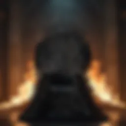 The Iron Throne, a symbol of power and ambition.