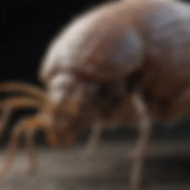 Anatomical Study of a Massive Louse Detailed illustration of the anatomy of a colossal louse
