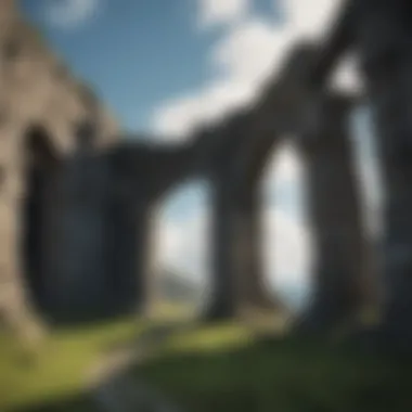 Ancient Irish ruins symbolizing heritage and history