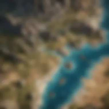 Cartographic Marvel: Mapping Dragon Realms Ancient Map of Dragon Territories