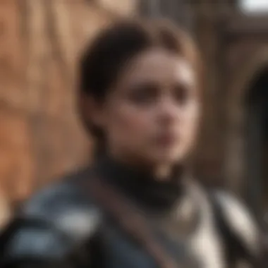 Arya Stark standing tall as an assassin