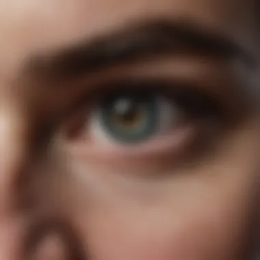 Symbolism in Brandon Stark's Eyes Symbolic representation of Brandon Stark's eyes conveying depth