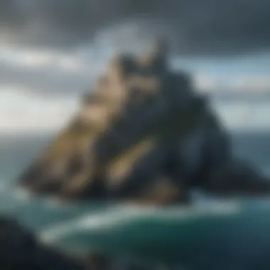 Captivating Dragonstone Castle Against the Sea Captivating Dragonstone Castle Against the Sea