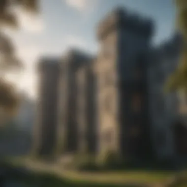 Majestic Castle of the North House Ancient Castle of the North House