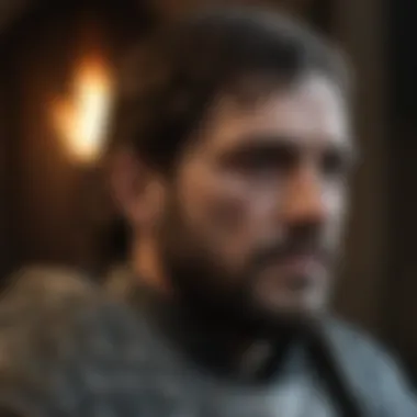 Characterization of Stone Skin in the Realm of Westeros Character embodying the essence of stone skin with mystical elements