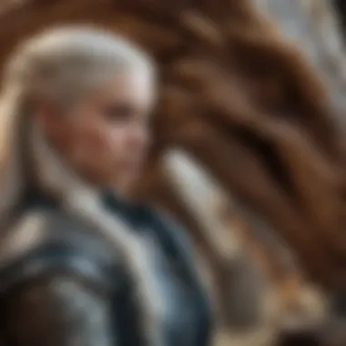 Daenerys Targaryen's dragons embodying strength and legacy