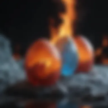 Symbolism of Fire and Ice Symbolic representation of fire and ice
