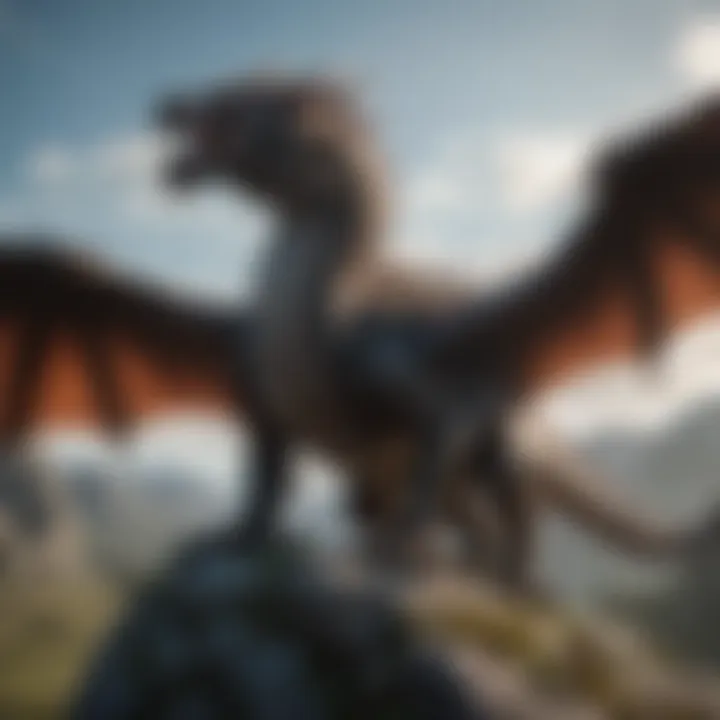 Mystical Dragons Soaring over Westeros