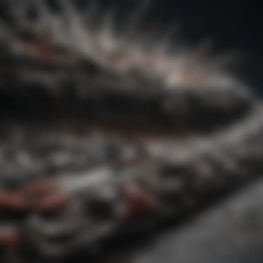 Abstract portrayal of conflicting themes