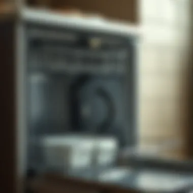 Age as a Factor in Repair Decisions An aged dishwasher highlighting factors influencing repair decisions