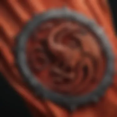 Mysterious Dragon Flag of House Targaryen