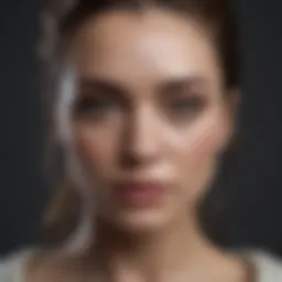 Elegant facial contouring with brow bone reduction fillers