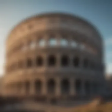 Colosseum grandeur in Rome