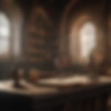 Wisdom and Knowledge in Oldtown Citadel's Library Enchanted Library of Oldtown Citadel