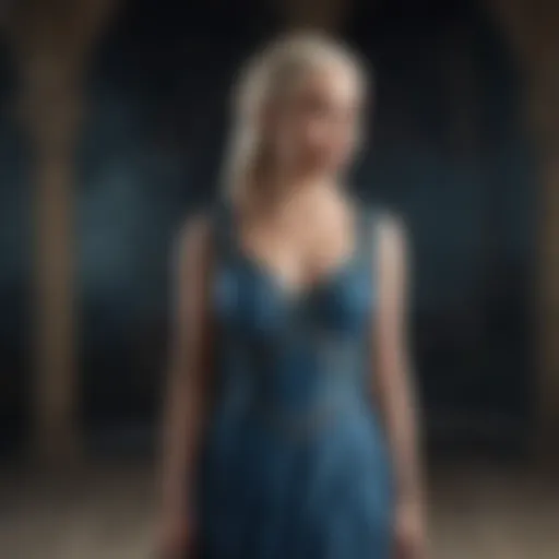 Enigmatic Blue Dress of Khaleesi