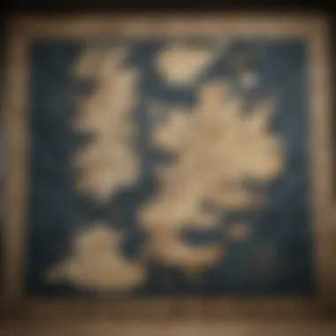 Enigmatic Game of Thrones Map Tapestry