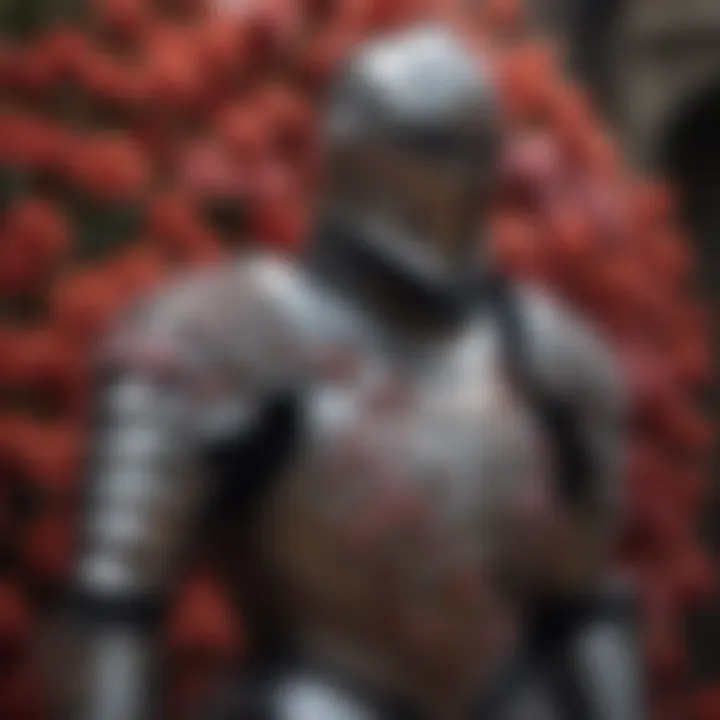 Armor Clad in Petals: The Knight's Unique Persona Revealed