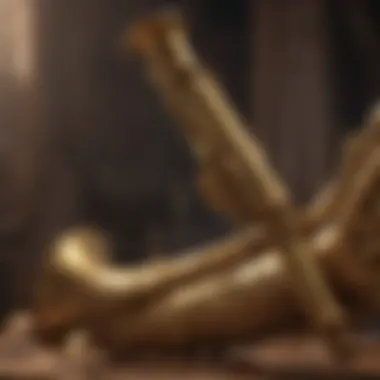 Golden Trumpet of Ancient Egypt Golden Trumpet of Ancient Egypt