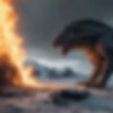 Clash of Elements: The Epic Battle of Fire and Ice Epic Battle of Fire and Ice