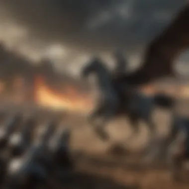 Epic Battle Scenes in the Seven Realms Epic Battle Scenes in the Seven Realms