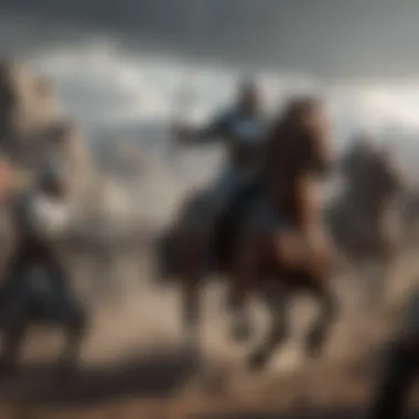 Epic Battle Scenes of ThroneVerse