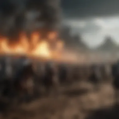 Epic Battle Scene in Westeros