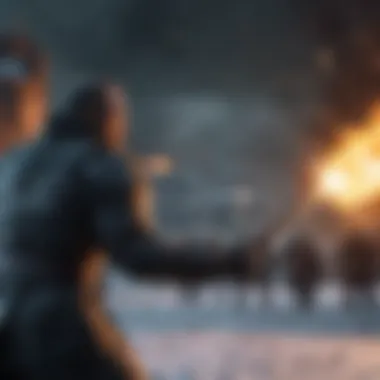 Clash of Titans at Winterfell Epic Battle at Winterfell