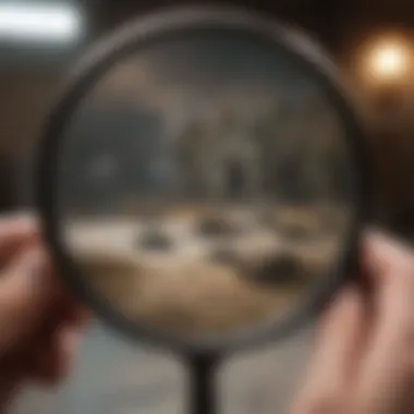 Artistic representation of a magnifying glass revealing legal ways to watch Game of Thrones without cost