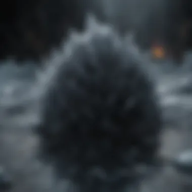 Black Ice: The Chill of Betrayal Symbolism of Black Ice in the Game of Thrones universe