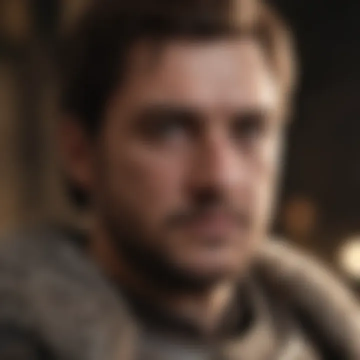 A character montage highlighting pivotal figures in Book Four