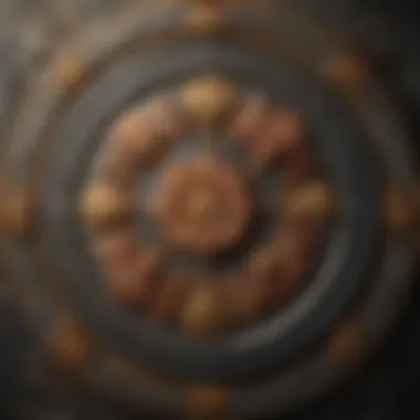 Dorne Floral Coin: The Culture of Trade and Influence An illustration of a coin from Dorne featuring unique floral motifs and symbols.