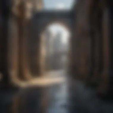 Artistic Vision of Game Worlds Artistic representation of a Game of Thrones inspired game environment