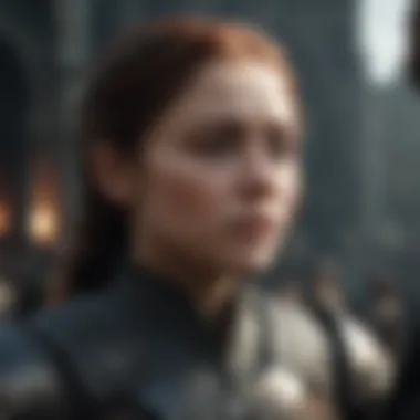 Pivotal Storyline Moment in Game of Thrones A captivating scene from the Game of Thrones game showcasing a pivotal moment in the storyline.