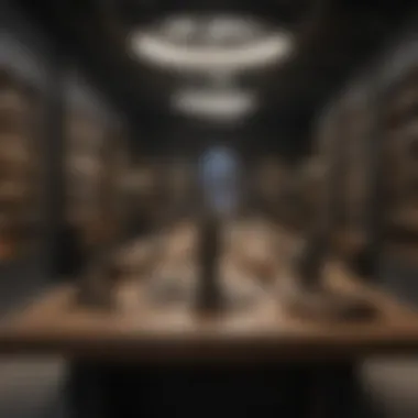 Inside HBO Store Interior view displaying exclusive merchandise from popular series