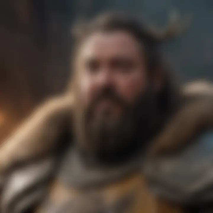 Robert Baratheon in a moment of triumph