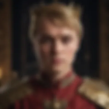 Tommen Baratheon caught in the turmoil of his reign