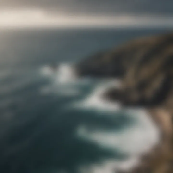 Majestic view of the vast ocean from Lands End viewpoint