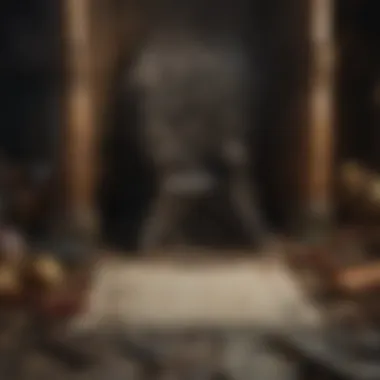Thematic Richness in Game of Thrones A collage of thematic elements from the series