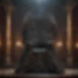 Stunning visual of the Iron Throne from Game of Thrones