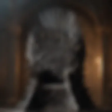 The Iron Throne: A Symbol of Ambition A captivating depiction of the Iron Throne, symbolizing power and ambition.