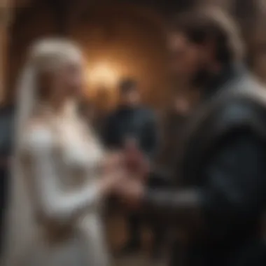 Exchanging Vows in Secrecy A clandestine vow exchange in the shadows