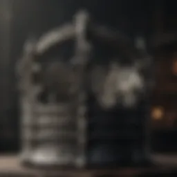 The Iron Crown of Westeros, symbolizing power and authority.