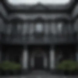 Exterior view of the House of Black and White
