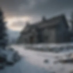 The ancestral seat of House Stark amidst the Northern landscape.