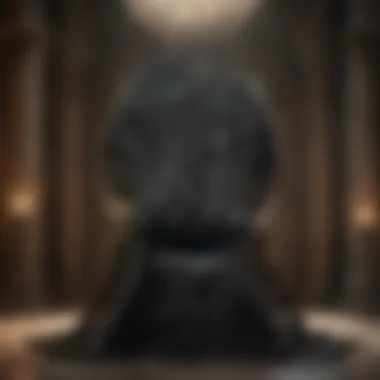 The Iron Throne: Power and Ambition A symbolic representation of the Iron Throne as a focal point of power